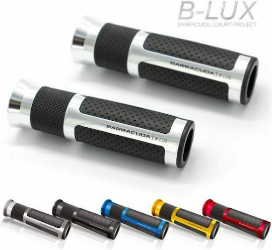 Barracuda Χειρολαβές Μοτοσυκλέτας B-Lux σε Κόκκινο χρώμα