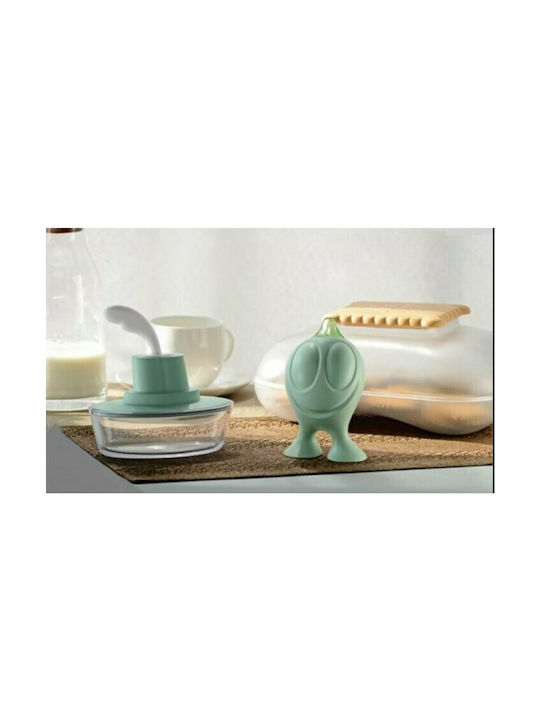 Alessi Plastic Cookie Jar Transparent 28x22x11cm