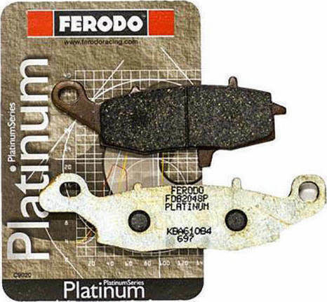 Ferodo Τακάκια Μοτοσυκλέτας Εμπρός Τακάκια Μπροστά Suzuki V-Strom 650 - Kawasaki ER-6N για Kawasaki KLE 650 / GPZ / Z750 / ZR-7 / ZR-7S / Versys 650 Yamaha XT
