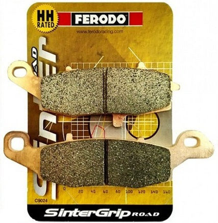 Ferodo Motorcycle Brake Pads Sintergrip St Metallic Front Brake Pads Suzuki 650 V-Strom/Kawasaki Z750/KLE 650 Versys for Kawasaki KLE 650 / Z750 / Versys 650