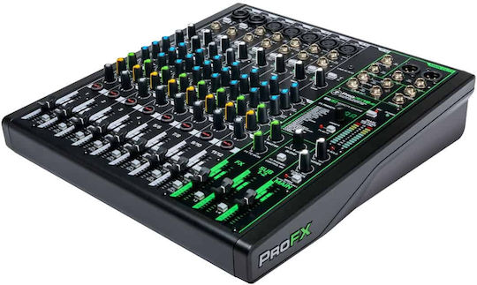 Mackie ProFX12v3 Αναλογική Κονσόλα 12 Καναλιών με Phantom Power & 7 Εισόδους XLR