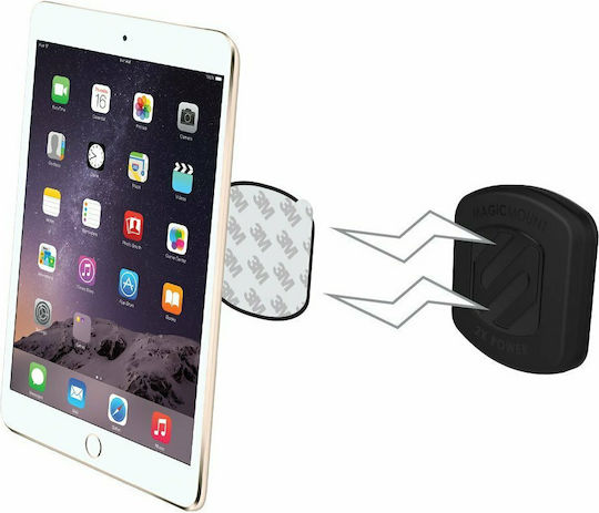 Scosche Magicmount Headrest XL Suport Auto pentru Telefon & Tabletă cu magnet Neagră