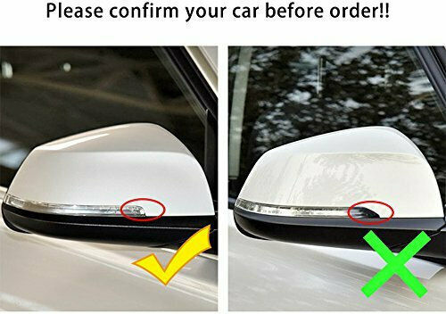 Auto Gs Caps Car Exterior Mirrors BMW X1 / i3 / M4 / X1 (E84) / F32 / M2 / F30 / Series 1 / Series 2 / Series 3 / Series 4 / F20 2pcs