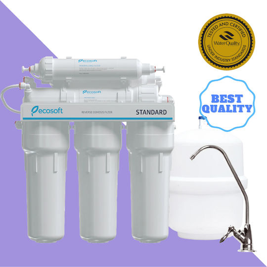 Ecosoft Σύστημα Αντίστροφης Όσμωσης 6 Σταδίων Standard
