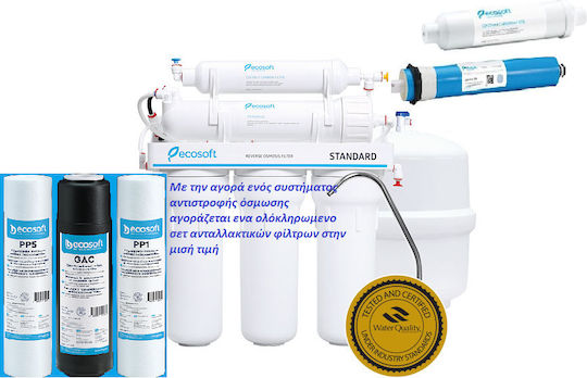 Ecosoft Reverse Osmosis System 5 Stages Standard