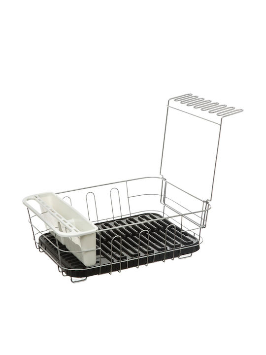 Marva Отцедник За Мивка От Inox Черен 44x36x16см
