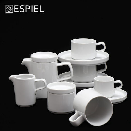 Espiel Good Mood Tea Set Porcelain White 380ml 2pcs