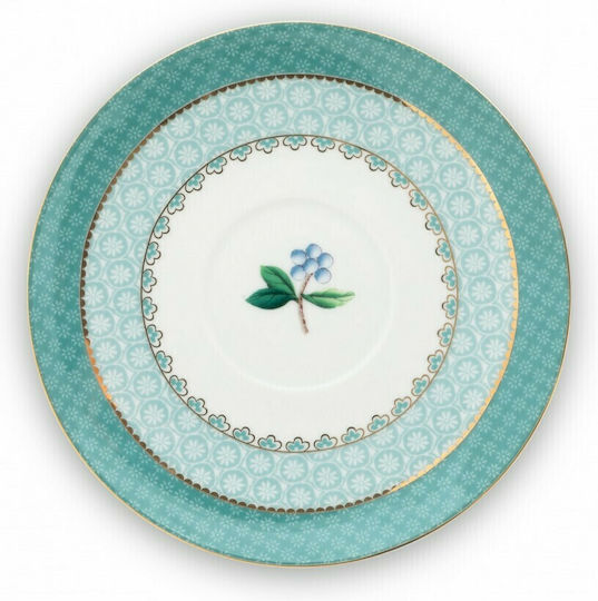 PiP Studio Blushing Birds Φλιτζάνι Cappuccino από Πορσελάνη Blue 280ml