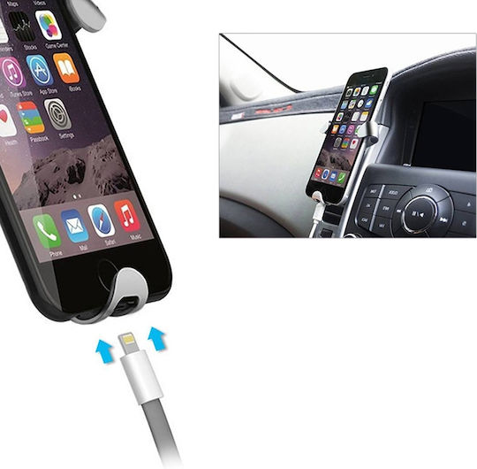 HT-862 Suport Auto pentru Telefon cu cârlige reglabile Roz