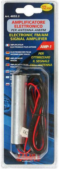 Lampa Autoantennenadapter mit Verstärker Universal