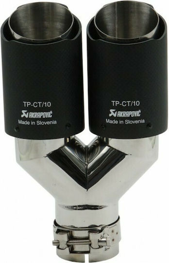 Akrapovic Exhaust Muffler TP-CT/10 for Universal 65mm AU-