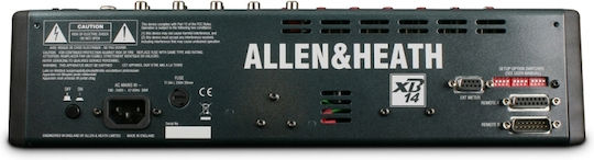Allen & Heath XB2-14 144.020 Αναλογική Κονσόλα 10 Καναλιών με Phantom Power & 6 Εισόδους XLR
