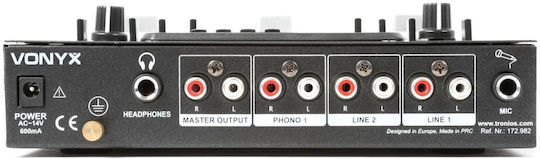 Vonyx STM2270 172.982 Analoger Mischpult 4.0 Kanäle & Bluetooth