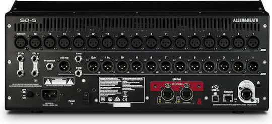 Allen & Heath SQ-5 Ψηφιακή Κονσόλα 48 Καναλιών / 16 Εισόδους XLR Case Bundle II