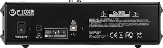 RCF F 10 XR 4 XLR Inputs