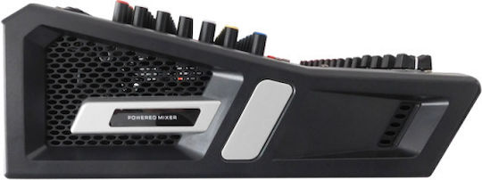 Audio Master PR12D Αυτοενισχυόμενη Αναλογική Κονσόλα 12 Καναλιών με Phantom Power & 8 Εισόδους XLR & Bluetooth