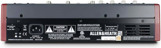Allen & Heath ZED-10 Analoge Konsole 10 Kanäle mit Phantom Power & 4 XLR-Eingänge