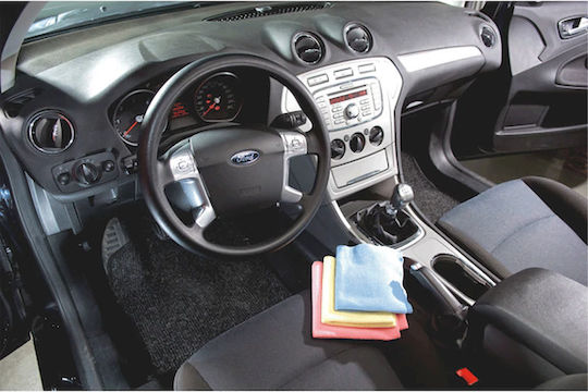 Wurth MicroActive Cloth Microfiber Cleaning Car Green 40x40cm