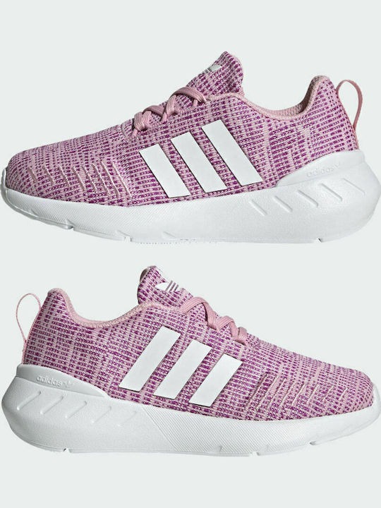 Swift Run 22 Adidași Copii True Roz / Alb Nor / Roz Viu