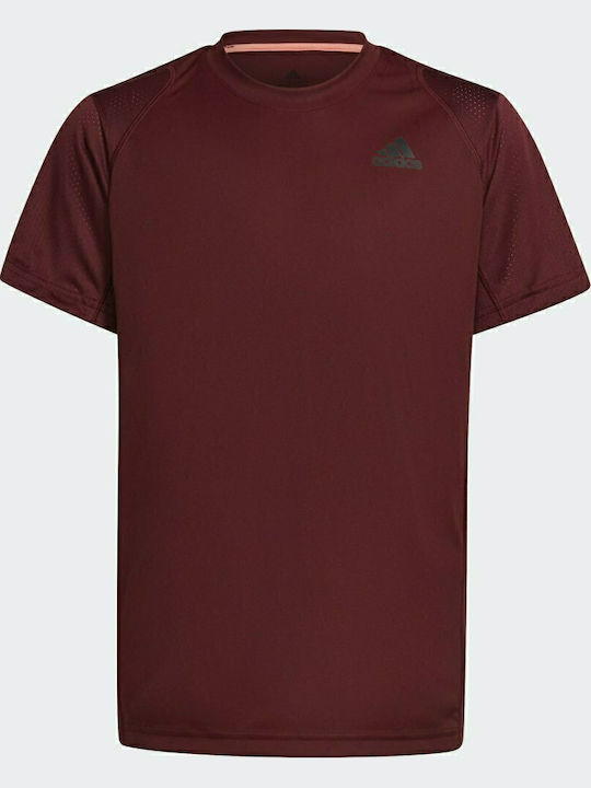 Παιδικό T-shirt Μπορντό Club
