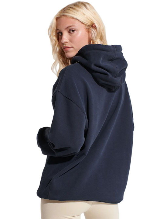 Superdry Code Applique Women's Long Sweatshirt Deep Navy