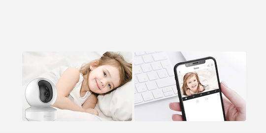 Ezviz CS-TY1-C0-8B4WF IP Κάμερα Παρακολούθησης Wi-Fi Full HD+ 4MP με Αμφίδρομη Επικοινωνία και Φακό 4mm