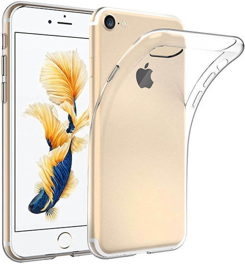 Silicone Back Cover 0.3mm Transparent for iPhone 8/7 Plus