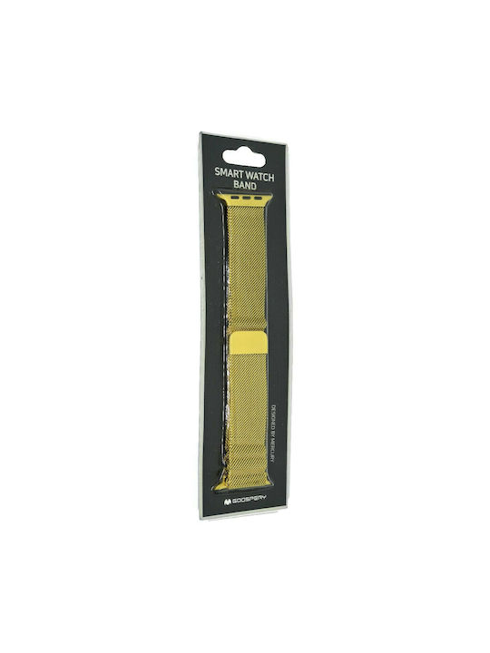 Mercury Mesh Λουράκι Χρυσό (Apple Watch 44/45/46mm/Ultra 49mm) Mercury Mesh Λουράκι Χρυσό (Apple Watch 44/45/46mm/Ultra 49mm)