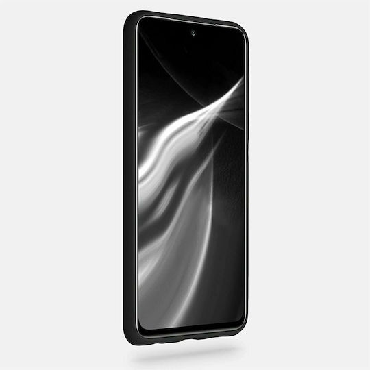 Hurtel Soft Flexible Rubber Задна корица Силикон Черен (Redmi Note 10 Pro)