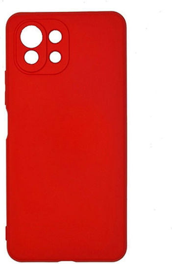 Back Cover Back Cover Silicone 1.2mm Red (Xiaomi Mi 11 Lite / 11 Lite 5G / 11 Lite 5G NE)