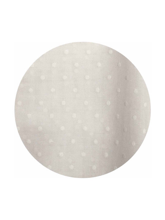 Viopros Kids Rod Pocket Curtain Confetti White 651499 140x270cm