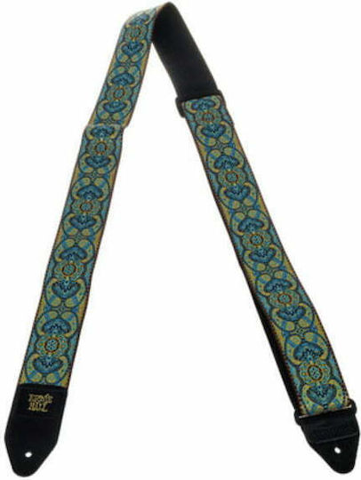 Ernie Ball Imperial Paisley Jacquard Guitar Strap Gurt für Gitarre Türkis