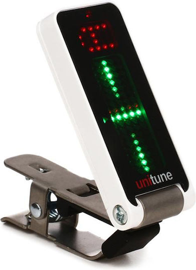 TC Electronic Chromatic Tuner Unitune Clip in White Color