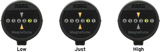 Korg Magnetune Tuner in Schwarz Farbe