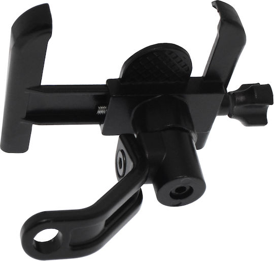 Mount Phone Motorcycle with Adjustable Arm for Mirror Metallic 60mm-95mm
