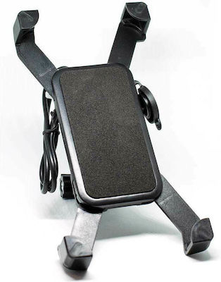 Pilot Mount Phone Motorcycle with Clip for Steering Wheel and USB Charger