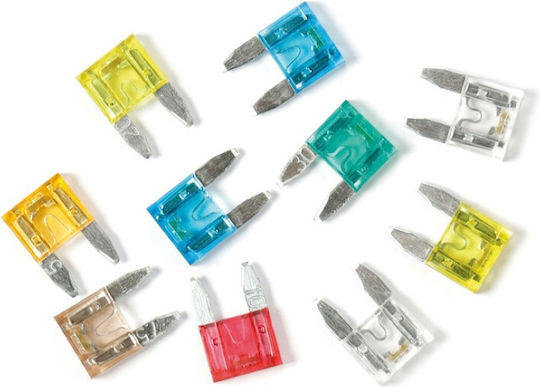 Lampa Smart-Led Mix 10 Indicator MicroBlade Fuses 12/32V Set Siguranțe Auto Lamelare 10buc
