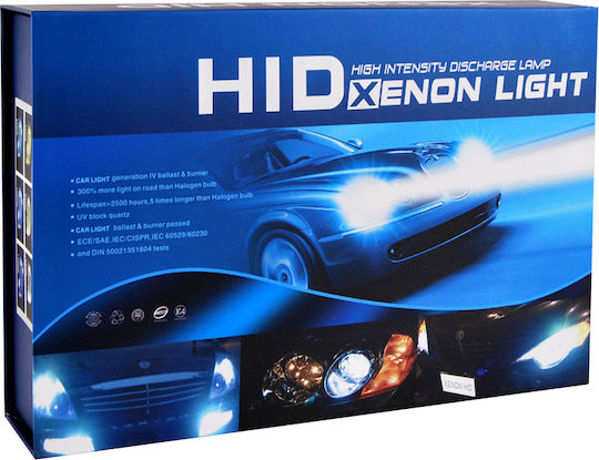 LMS Xenon Σετ Φωτισμού Αυτοκινήτου H7 35W 12V 6000K Ψυχρό Λευκό