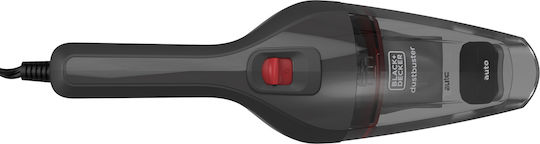 Black & Decker Car Handheld Vacuum Dry Vacuuming with Power 8.8W & Lighter Cable 12V