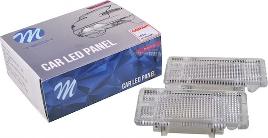 M-Tech Dome Lights Car BMW Series 1 / E81 / E87 / Series 3 (E90) / E90 / E92 / Series 5 (E39) / E60 / Series 7 (E38) / F01 / E53 / Series 3 / E36 / E46 2pcs