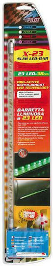 Lampa X23 Slim Led-Bar 12V/38cm Green Car Neon Lamp 12V Green