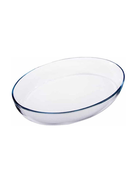 Alorno Glass Oval Heat-Resistant Cookware 3000ml