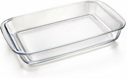 Mijotex Glass Rectangular Heat-Resistant Cookware 2200ml
