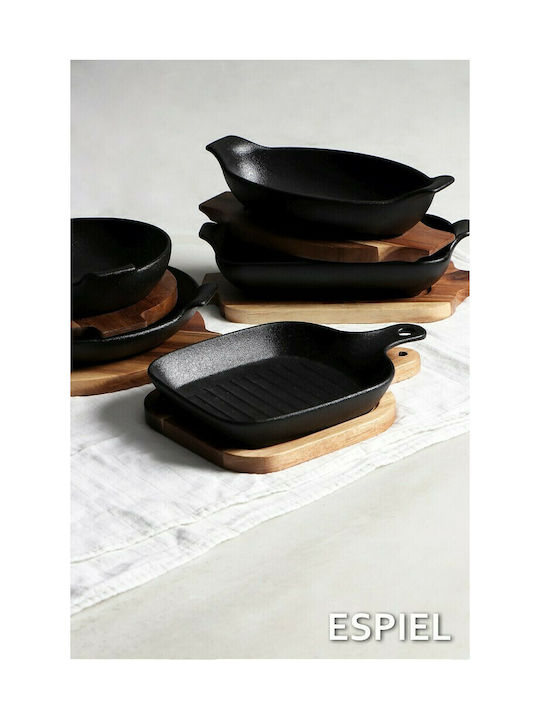 Espiel Ceramic Rectangular Individual Heat-Resistant Cookware 25x13.8x5.5cm