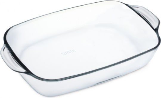 Simax Glass Oval Heat-Resistant Cookware 3500ml