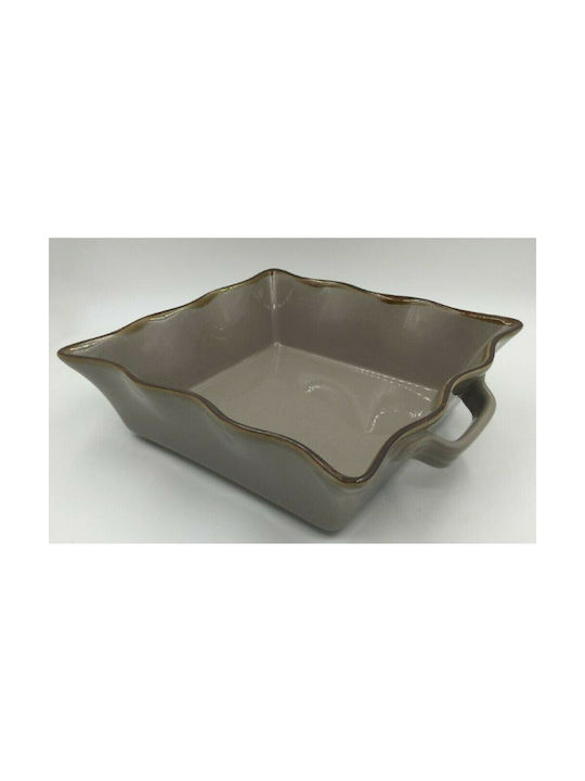 Cryspo Trio Ceramic Square Heat-Resistant Cookware 23x20cm