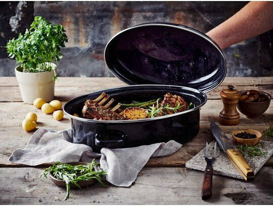 Beka Roasty Cook Oală Ovală din Aluminiu 42cm 1buc