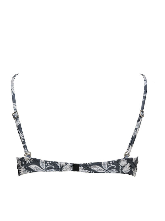 Underwire Triangle Bikini Top Tamara Black