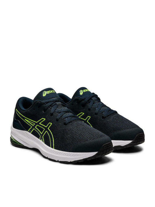 GT-1000 11 GS Kids Sports Shoes Running with Laces Black