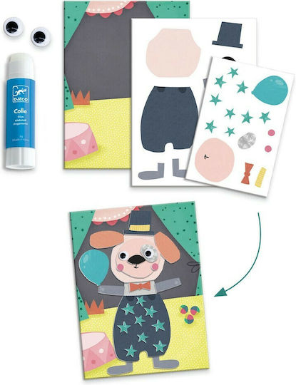 Djeco Painting Set 6 Creative Activities The Animals and the Little Houses for Children 3+ years Years